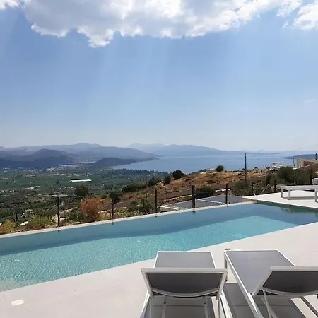 Eleni Nafplio, Pool & Sea View