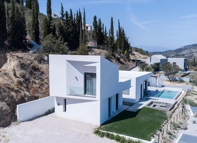 Villa Eleni Nafplio, Pool & Sea View Tolón